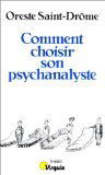 Comment choisir son psychanalyste