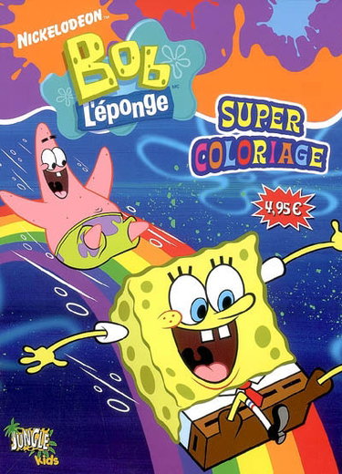 Couverture de Bob l'éponge : super coloriage. Vol. 4