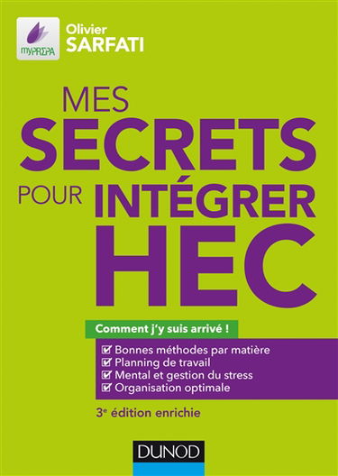 Mes secrets pour intégrer HEC