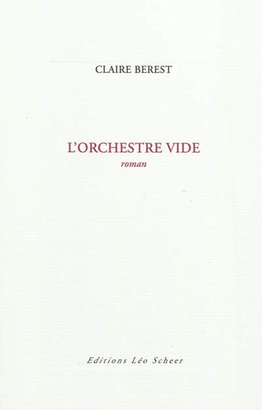L'orchestre vide