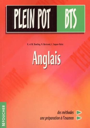 Couverture de Anglais, BTS tertiaires