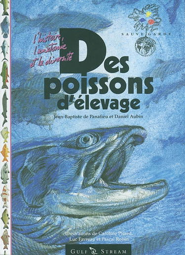 Des poissons d'élevage : l'histoire, l'anatomie et la diversité