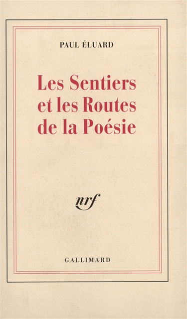 Les sentiers et les routes de la poèsie