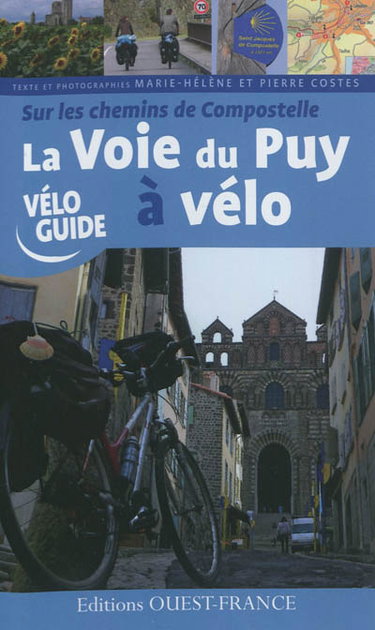 Couverture de Sur les chemins de Compostelle : la voie du Puy à vélo