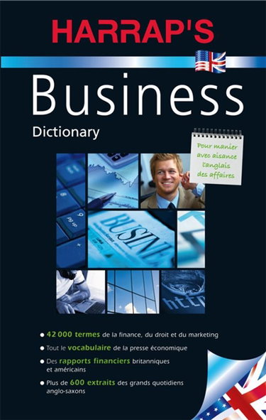Couverture de Harrap's business : dictionary English-French. Dictionnaire français-anglais par Harrap