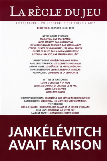 Règle du jeu (La), n° 29