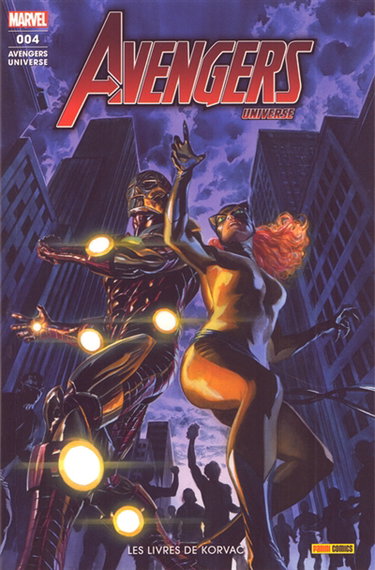 Couverture de Avengers universe, n° 4. Les livres de Korvac