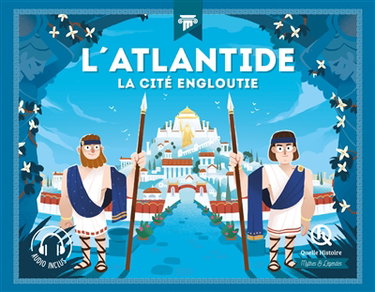 Couverture de L'Atlantide : la cité engloutie