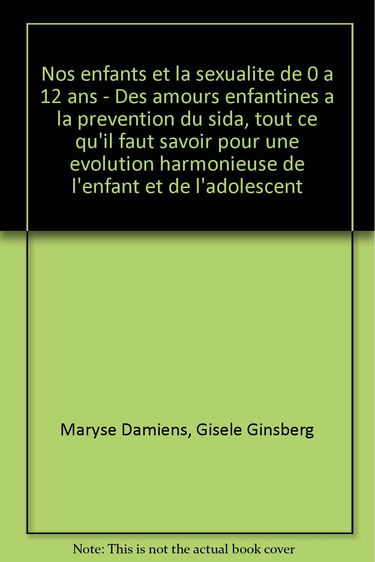 Nos enfants et la sexualité
