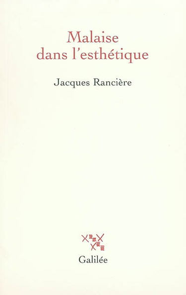 Malaise dans l'esthétique
