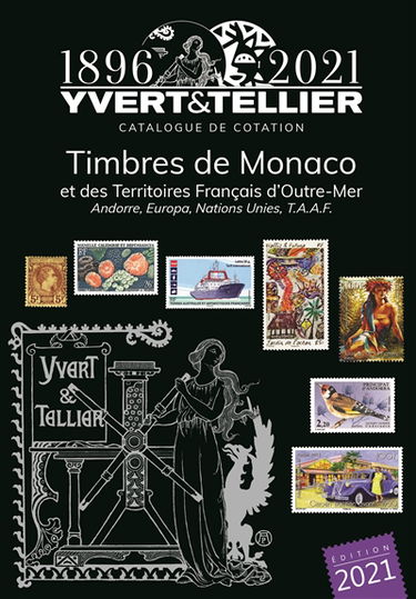 Catalogue Yvert et Tellier de timbres-poste. Vol. 1 bis. Territoires français d'outre-mer (Mayotte, Nouvelle-Calédonie, Océanie, Polynésie, St-Pierre-et-Miquelon, Tahiti, TAAF, Wallis et Futuna), Monaco, Andorre (français et espagnol), Nations unies, Euro