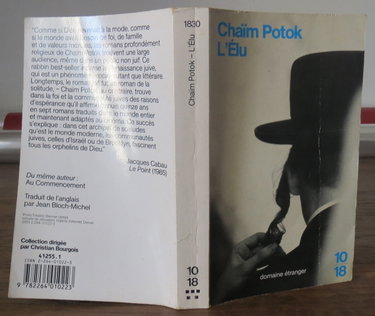 Couverture de L'élu
