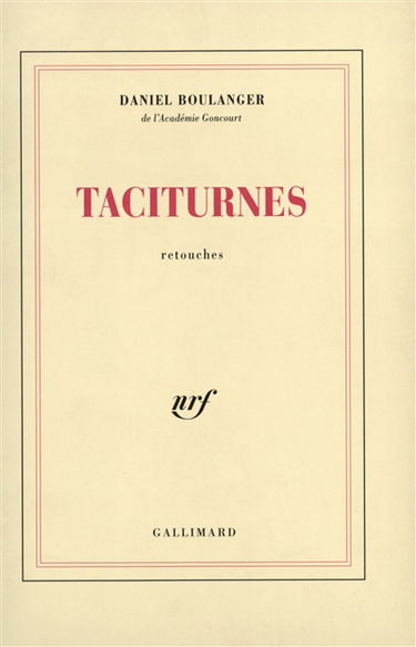 Taciturnes : retouches