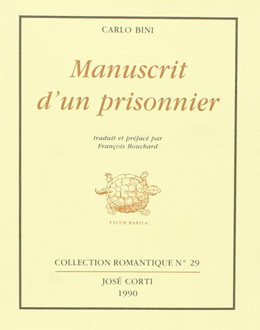 Manuscrit d'un prisonnier