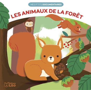 Couverture de Les animaux de la forêt par Elsa Martins