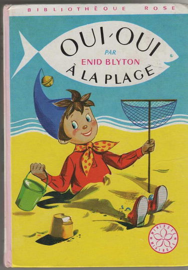 Oui-Oui à la plage : Collection : Bibliothèque rose cartonnée & illustrée : Série mini rose