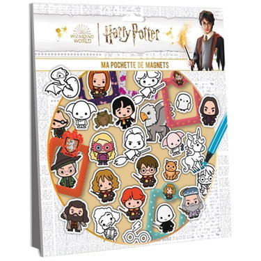 Couverture de Harry Potter : Ma pochette de magnets par Playbac Éditions