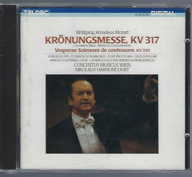 Mozart: Mass in C, KV 317 "Messe du Couronnement"