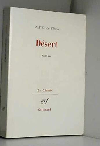 Couverture de Désert par J.M.G. Le Clézio