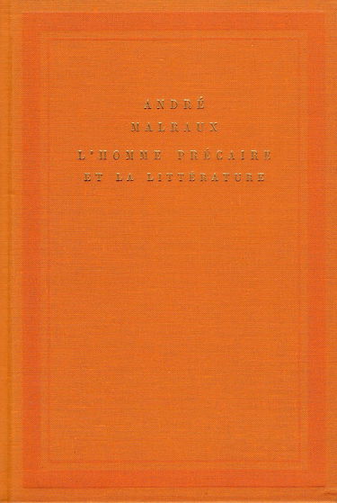L'Homme précaire et la littérature