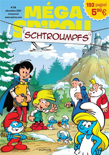 Méga Spirou, hors-série, n° 28. Schtroumpfs