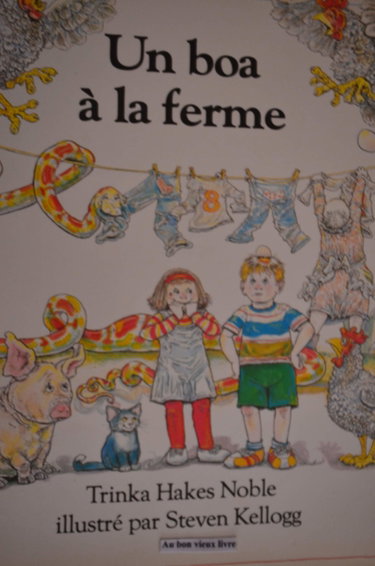 Couverture de Un Boa A La Ferme