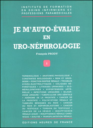 Je m'auto-évalue en uro-néphrologie