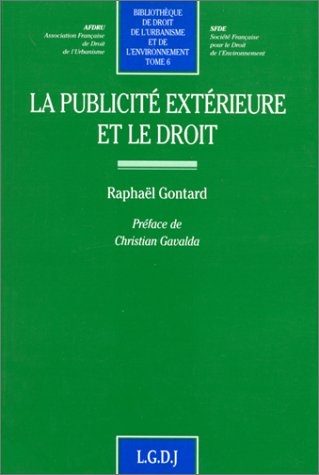 La publicité extérieure et le droit
