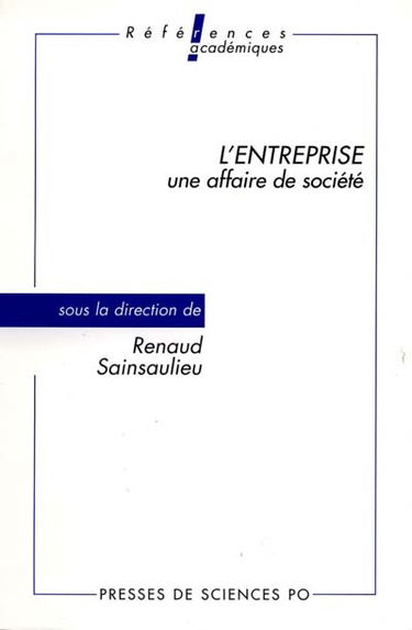L'entreprise, une affaire de société