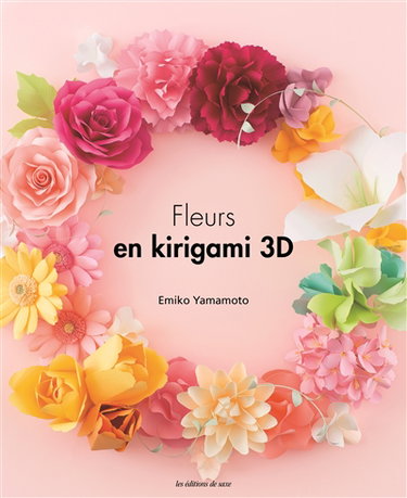 Couverture de Fleurs en kirigami 3D