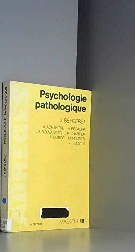 Abrege de psychologie pathologique