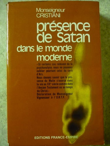 Présence de Satan dans le monde moderne