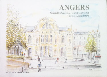 Couverture de Angers (La France en aquarelle)