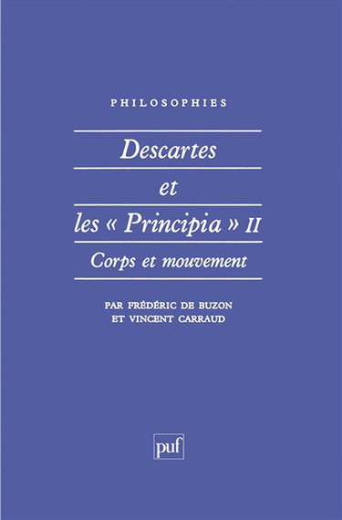Descartes et les principia