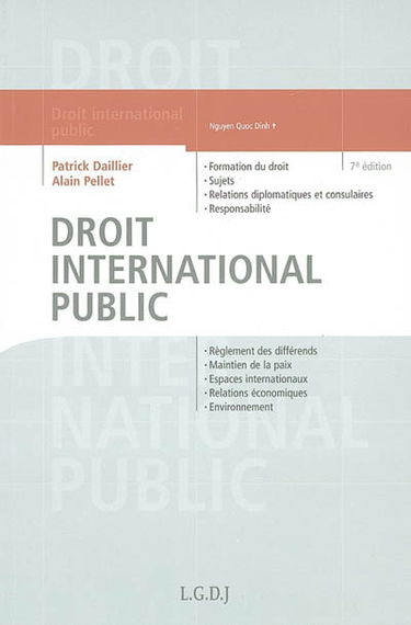 Droit international public