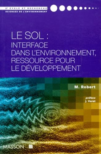 Le sol : interface dans l'environnement, ressource pour le développement
