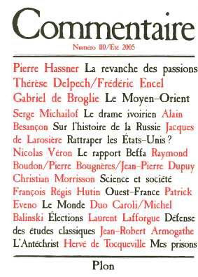 Revue Commentaire N110 Ete 2005