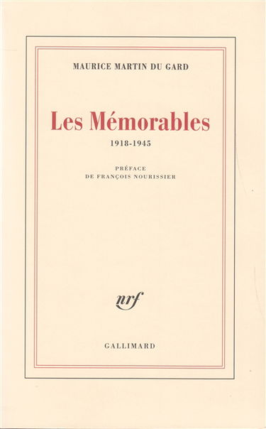 Les mémorables : 1918-1945