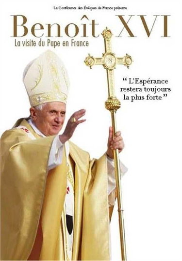 Couverture de Benoît XVI - le voyage officiel du pape en France par Benoît XVI