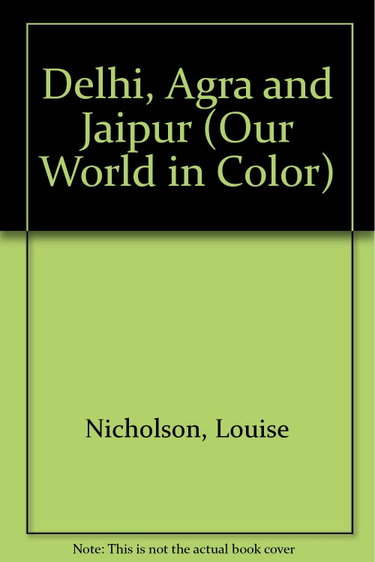 Couverture de Delhi, Agra and Jaipur