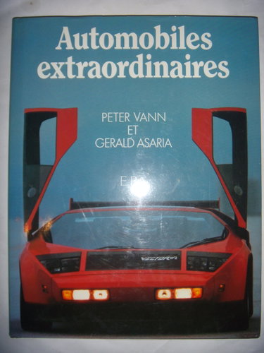 Couverture de Automobiles extraordinaires [Board book] Vann Peter, Asaria Gerald