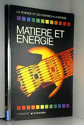 Matière et énergie