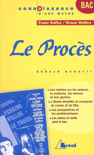 Le procès, Franz Kafka-Orson Welles