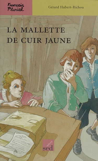 La mallette de cuir jaune