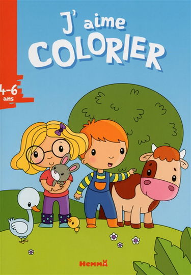 J'aime colorier : 4-6 ans : le quotidien