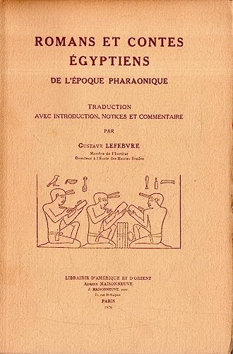 Romans et contes égyptiens de l'époque pharaonique