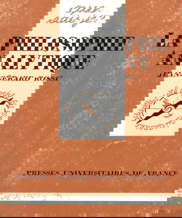 La Philosophie analytique