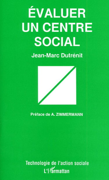 Couverture de Evaluer un centre social