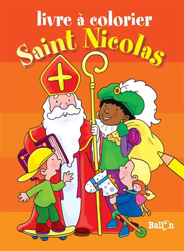 Livre à colorier saint Nicolas