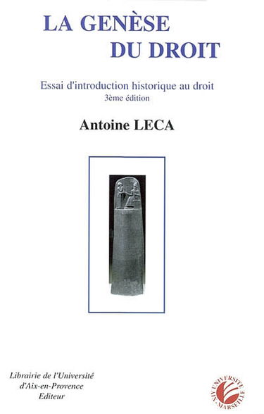 La genèse du droit